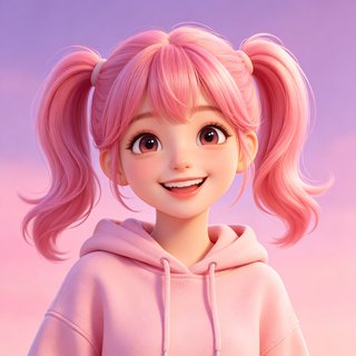 talkmaker AI人设 糖糖 元气少女 头像